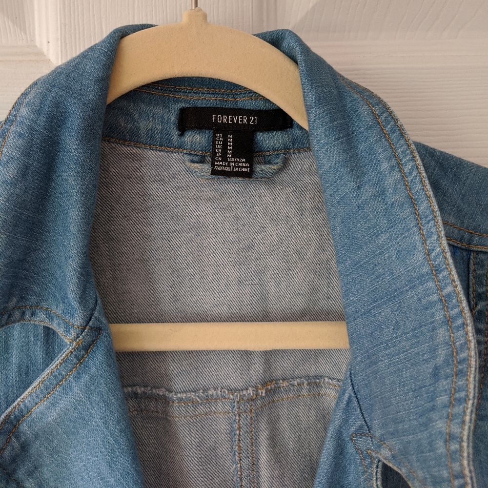 Forever 21 Denim Vest